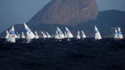 Julio Alsogaray cerró la segunda jornada del Yachting de Río 2016 como líder en su categoría