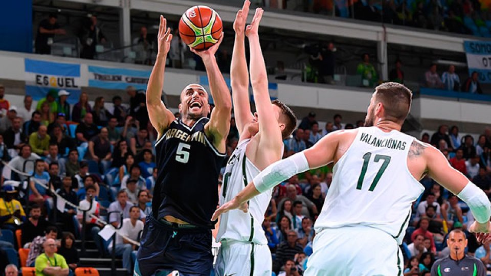 Argentina dej&oacute; el invicto ante Lituania.