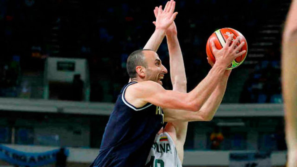 Argentina dej&oacute; el invicto ante Lituania.