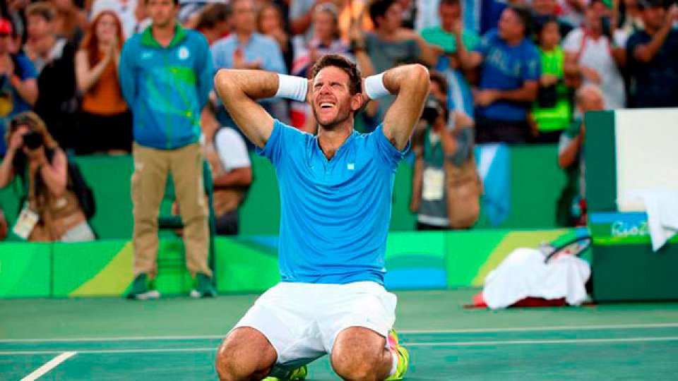 Delpo ya superó lo hecho en Londres 2012, donde ganó la medalla de bronce.