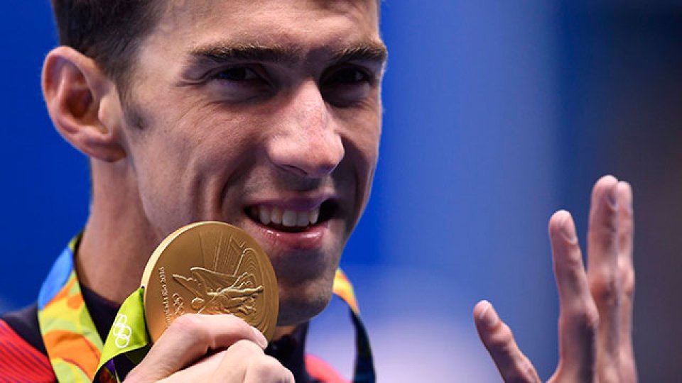 Michael Phelps ganó su quinta medalla de oro en Río.