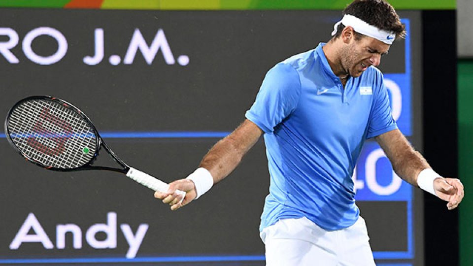 Del Potro dio todo pero Murray le gan&oacute; .