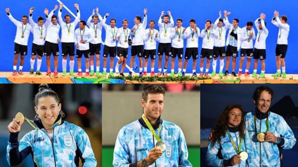 Argentina se trajo cuatro medallas de Río 2016.