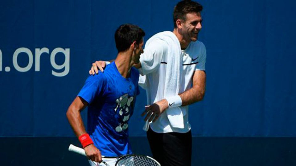 Los tenistas se entrenan en Estados Unidos de cara al US Open.