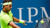 Del Potro avanzó a los cuartos de final del US Open tras el abandono de su rival