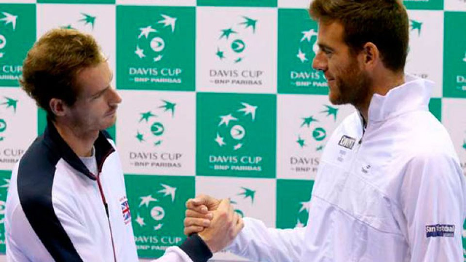 El sentido mensaje de Del Potro a Murray. El sentido mensaje de Del Potro a Murray.
