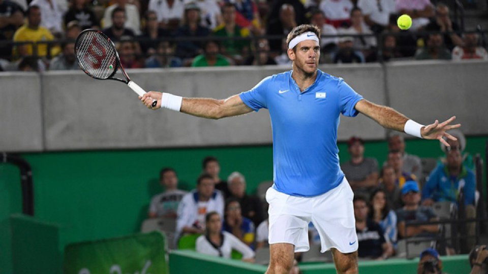 Del Potro le dio a la Argentina el primer punto de las semifinales.