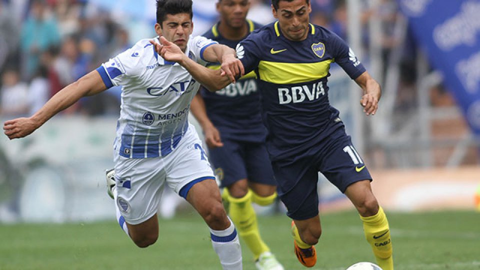 Boca empató con Godoy Cruz en Mendoza.