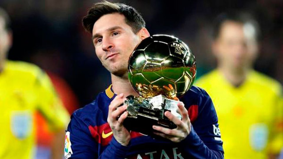 Lionel Messi ganó el Balón de Oro en cinco ocasiones.