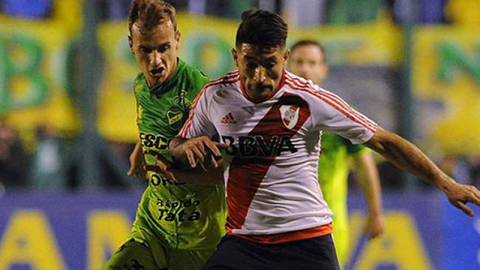 Defensa y Justicia jugó un auténtico partidazo y empató con River.