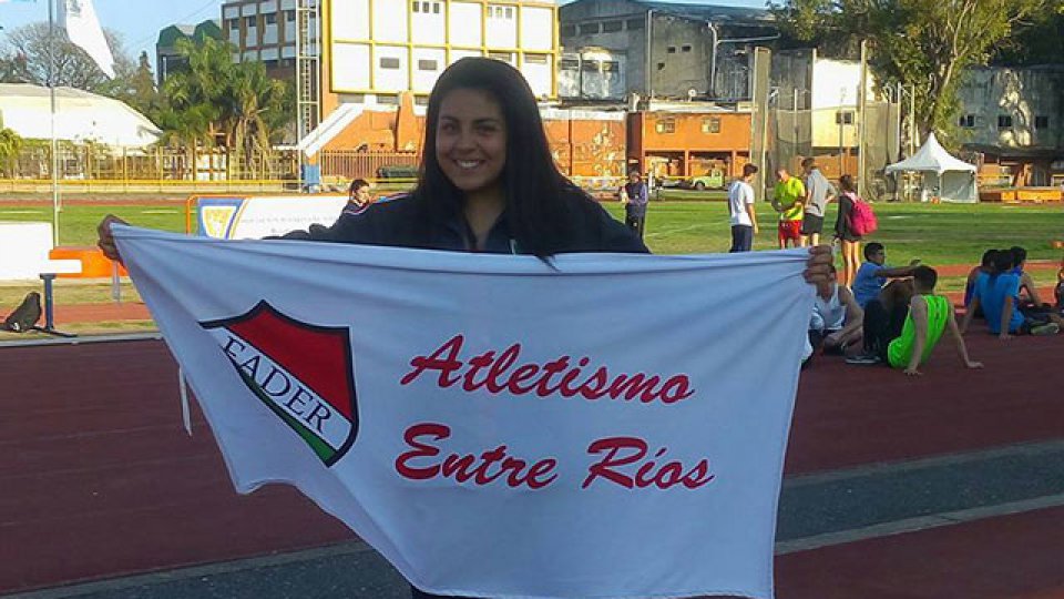 Gala Flores, una de las promesas del deporte provincial.