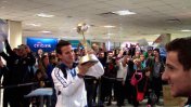 Futsal: Así fue el recibimiento a los campeones del mundo