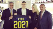 Mauro Icardi renovó su contrato con el Inter hasta 2021