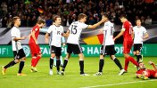 Alemania goleó a República Checa y es líder en su zona