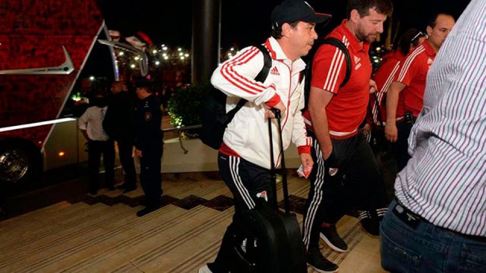 River arribó a Paraná para jugar con Patronato.