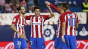 Con goles argentinos Atlético Madrid aplastó al Granada y es líder