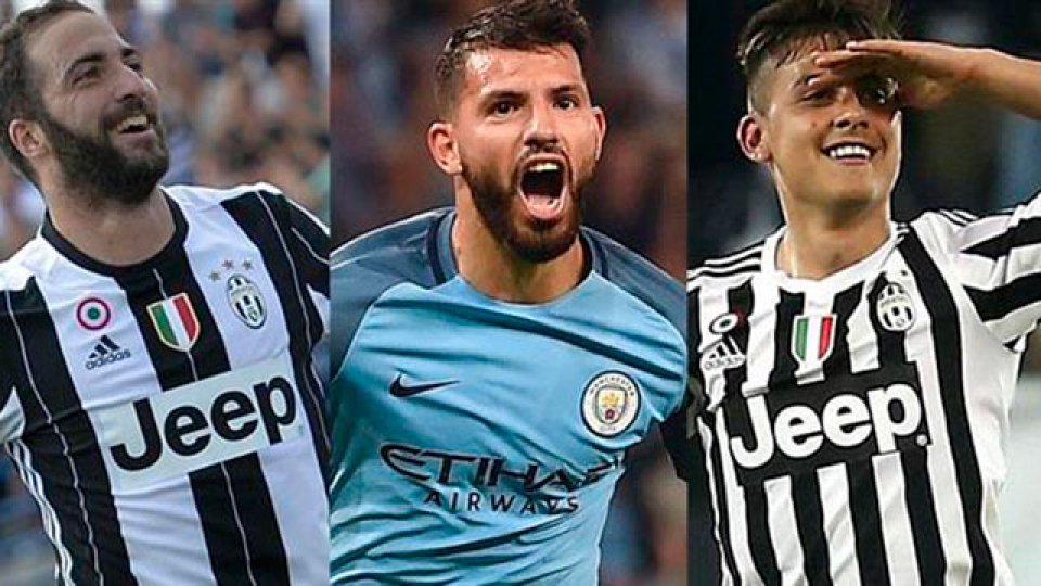 Agüero, Higuaín y Dybala, nominados a ganar el Balón de Oro.