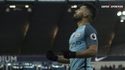 Agüero marcó en el empate del Manchester City que perdió la punta