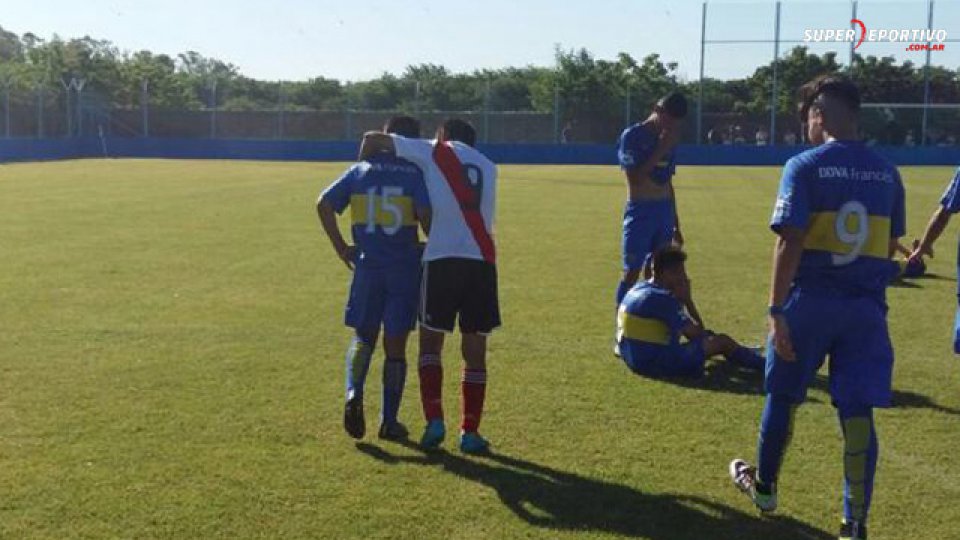 Los chicos de la Categoría 2003 dieron un gran ejemplo en el Supercláscio.