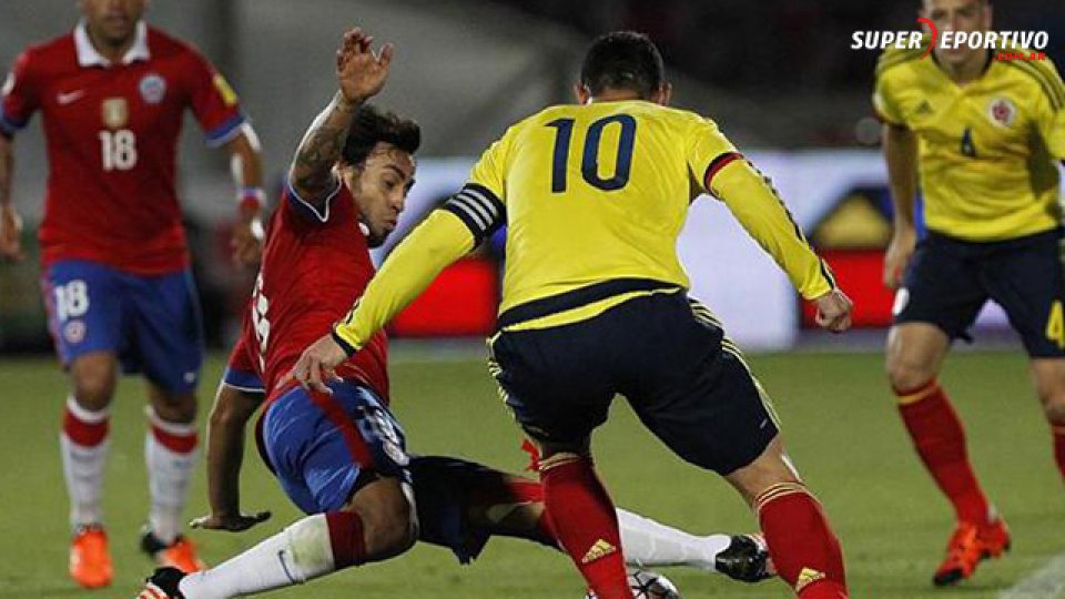 Colombia no pudo ante el conjunto trasandino y repartieron puntos.
