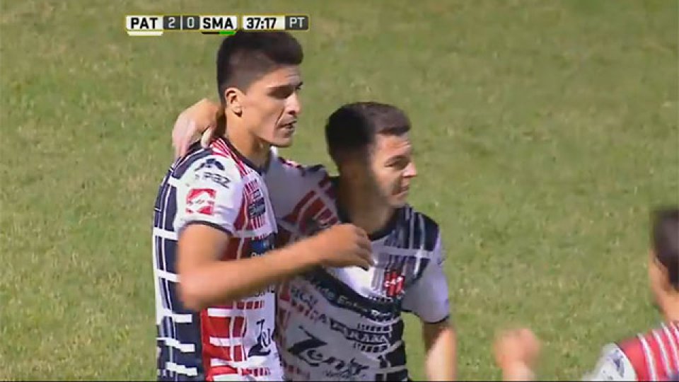 Patronato goleó a San Martín de San Juan en el Presbítero Grella.