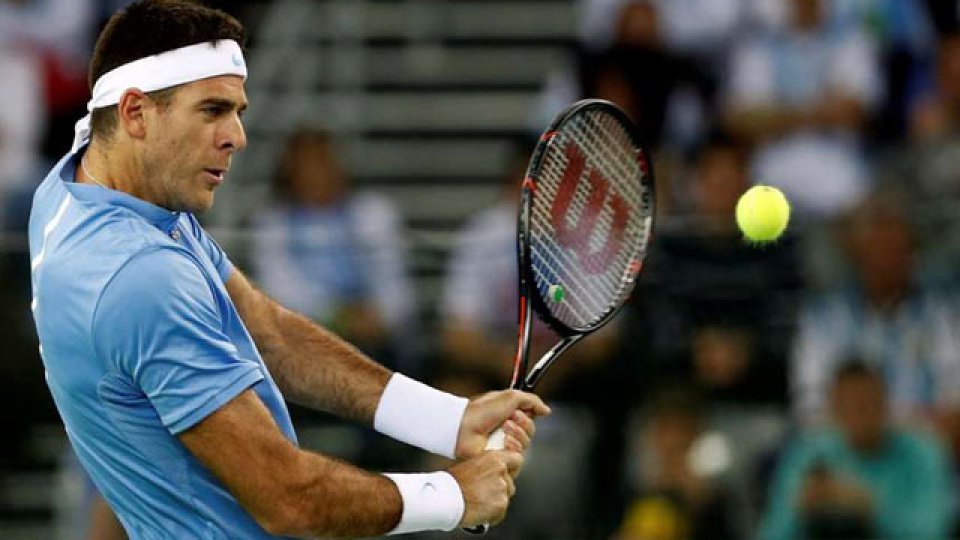 Del Potro venció a Karlovic y la final de la Davis esta 1 a 1.