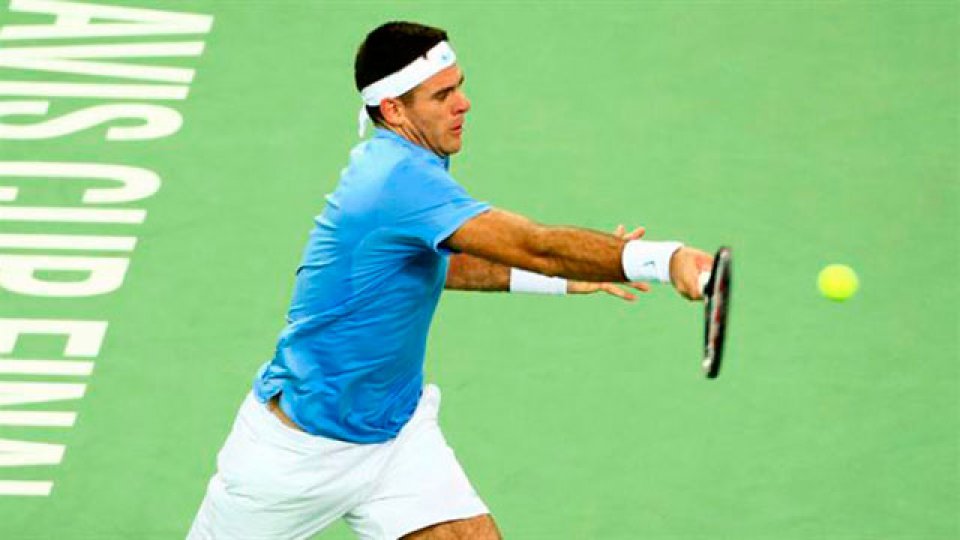 Del Potro venció a Cilic y Argentina sigue con vida.