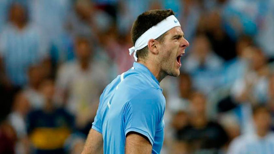 Del Potro venció a Cilic y Argentina sigue con vida.