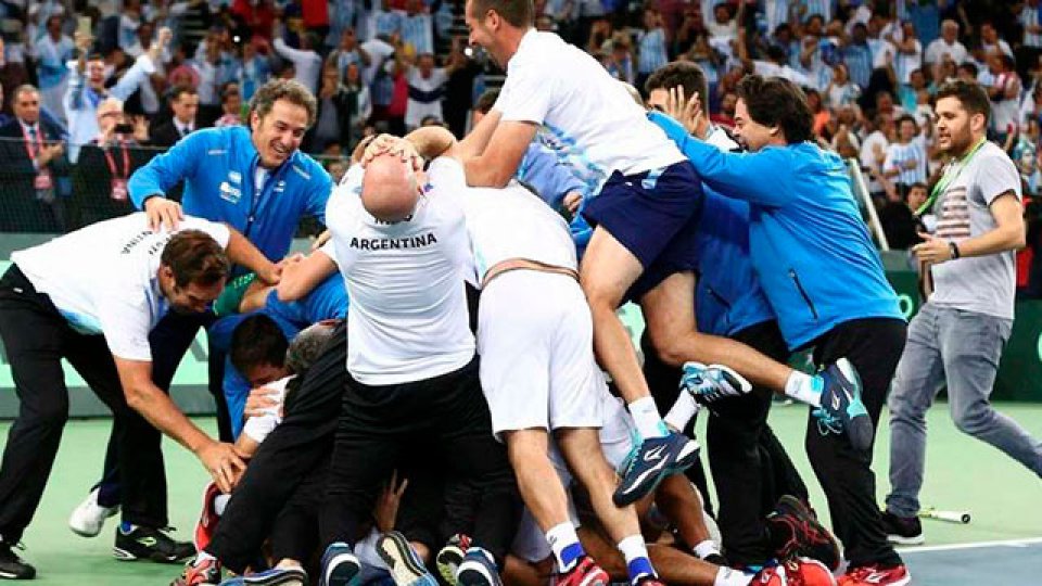 De la mano de Delbonis, Argentina ganó su primera Copa Davis.