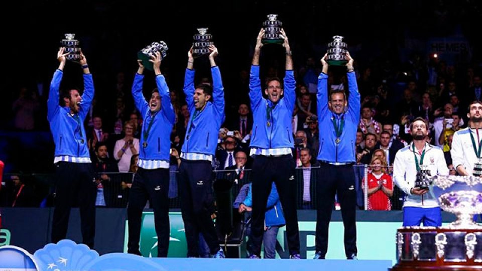 Argentina ganó su primera Copa Davis.