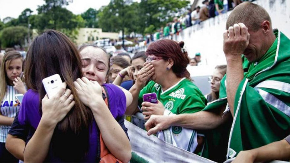 Emocionante homenaje a las víctimas de la tragedia.