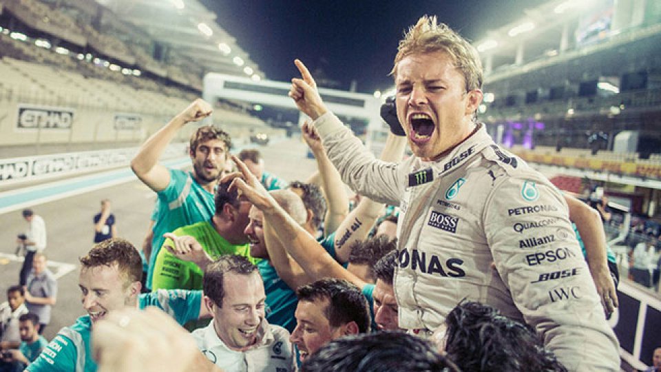 Nico Rosberg anunció su retiro de la Fórmula 1 tras coronarse campeón.