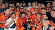 Con un golazo de Ariel Ortega River se consagre campeón de Fútbol Senior