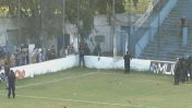 Jugador de Almagro fue internado luego de los incidentes en el partido con Atlético Paraná