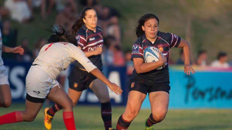 El Seven femenino pasó por Paraná.  (Prensa UAR)