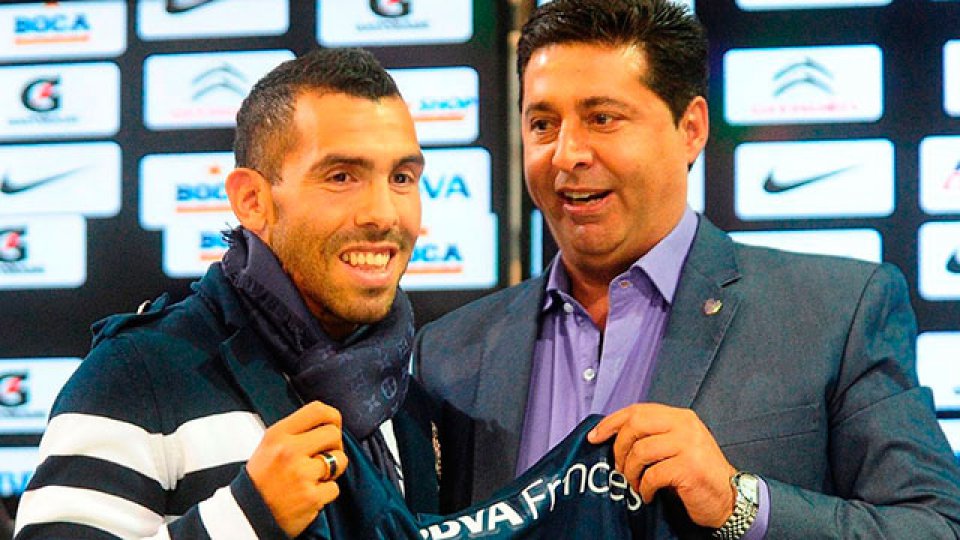 Boca reveló cuántos millones le entraron por la venta de Carlos Tevez.