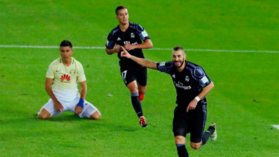 Real Madrid venció al América y está en la final del Mundial de Clubes.