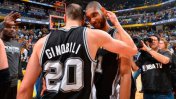 NBA: Manu Ginóbili brilló en la noche del retiro de Tim Duncan