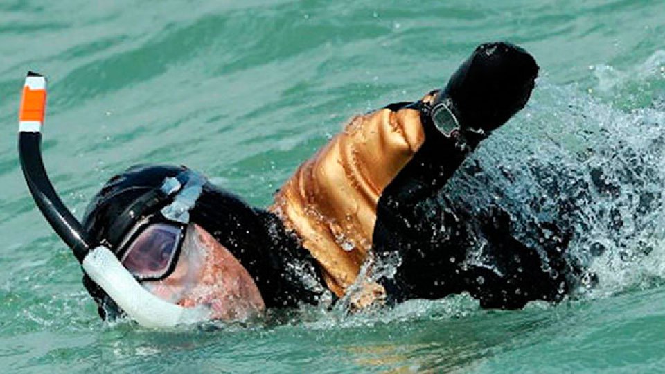 El francés Philippe Croizon perdió sus extremidades en un accidente doméstico.