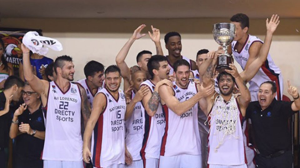 San Lorenzo se consagró campéon del Súper 4.