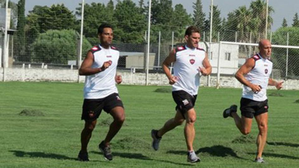 Walter Andrade, en plena pretemporada.