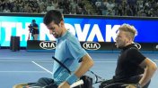Gran gesto de Novak Djokovic que se animó al Tenis Adaptado