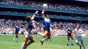 Subastan la pelota con que Maradona hizo los goles a Inglaterra en el Mundial 86