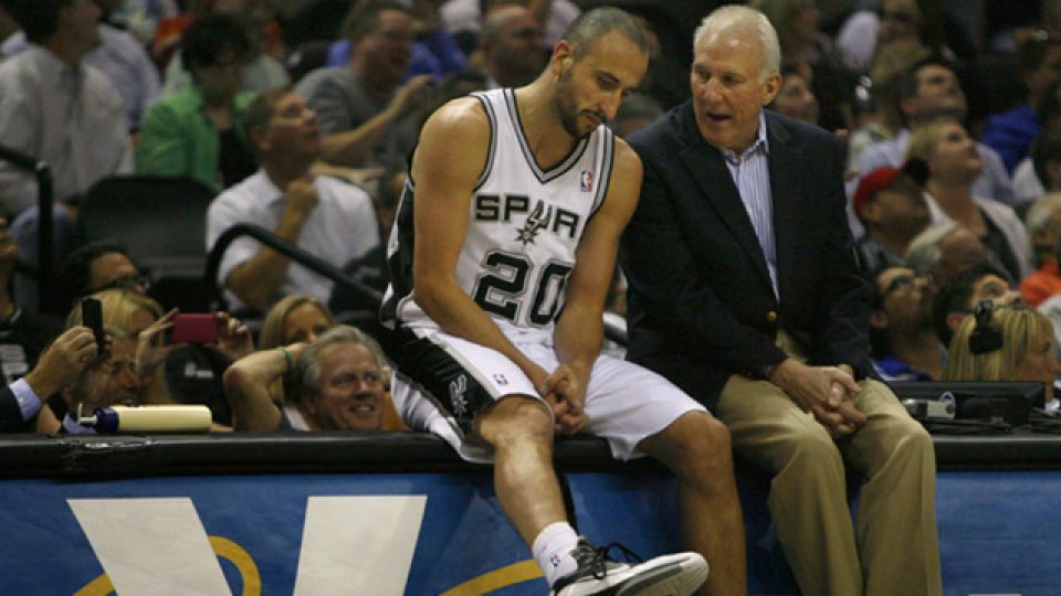 "Ginóbili en el futuro va a estar en el Salón de la Fama", aseguró Popovich. "Ginóbili en el futuro va a estar en el Salón de la Fama", aseguró Popovich.