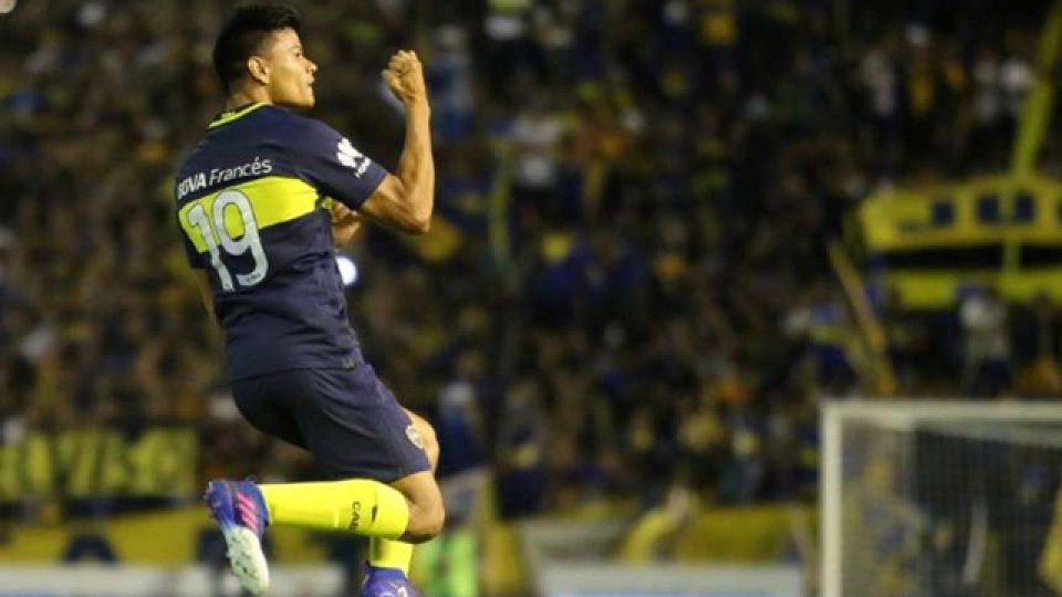 El concordiense ingresó desde el banco de suplentes y le dio la victoria a Boca.