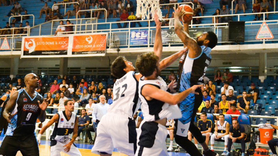 Echagüe festejó como local frente a Boca.