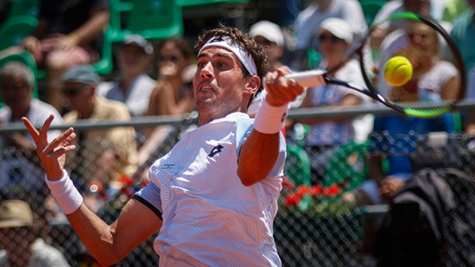 Guido Pella no pudo ante Paolo Lorenzi.