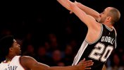 NBA: Derrota de los Spurs con escaso aporte de Ginóbili