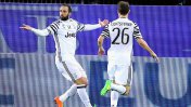 Gonzalo Higuaín marcó dos goles para un nuevo triunfo de la Juventus