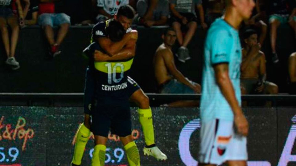 El concordiense ingresó desde el banco de suplentes y le dio la victoria a Boca.